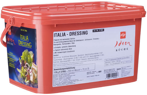 1a Raps Gewürze ITALIA DRESSING -- 4kg Box