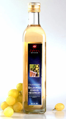 1a Raps Gewürze BALSAMICO-ESSIG BIANCO --- 0,5 l Flasche