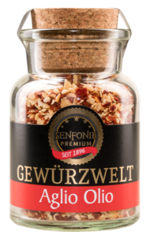 Altenburger Gewürzwelt --- Aglio Olio --- 85 g Korkenglas 70304