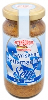 Altenburger Senf --- Bayrischer Hausmacher Senf --- 200 ml Glas 26506