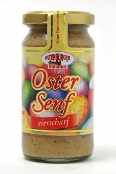Altenburger Senf --- Ostersenf --- 200 ml Glas 27420