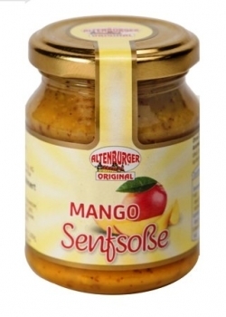 Altenburger Senf Sauce --- Mango Senfsoße --- 160 g Glas 26046