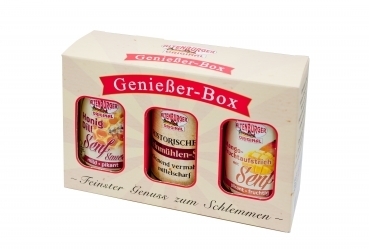 1a Altenburger Senf Geschenkset --- Genießer Box --- 33351
