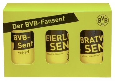 1a Altenburger Senf Geschenkset --- BVB Kiste --- 8803